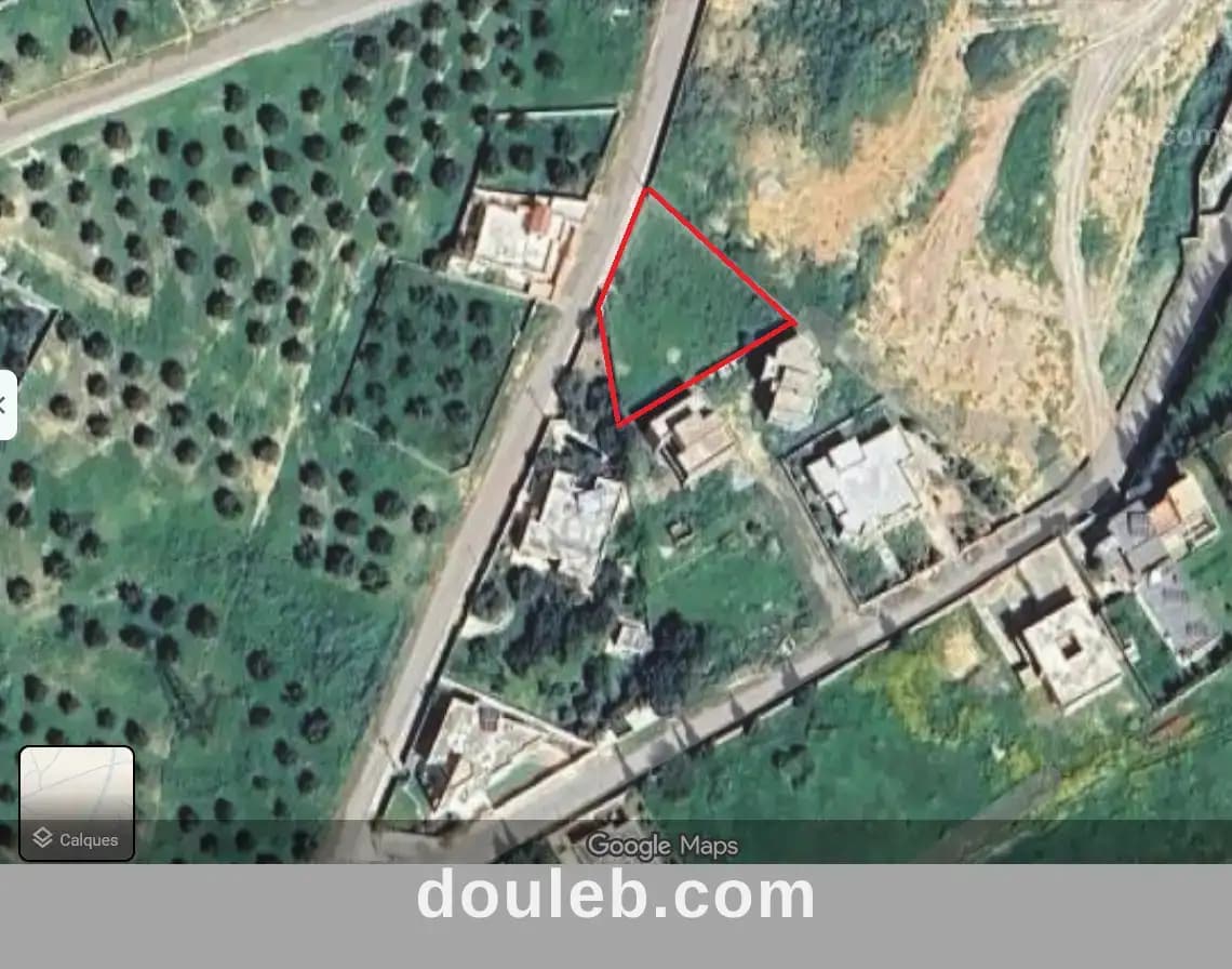 Terrain de 1000m à sanhaja 3 à Manouba