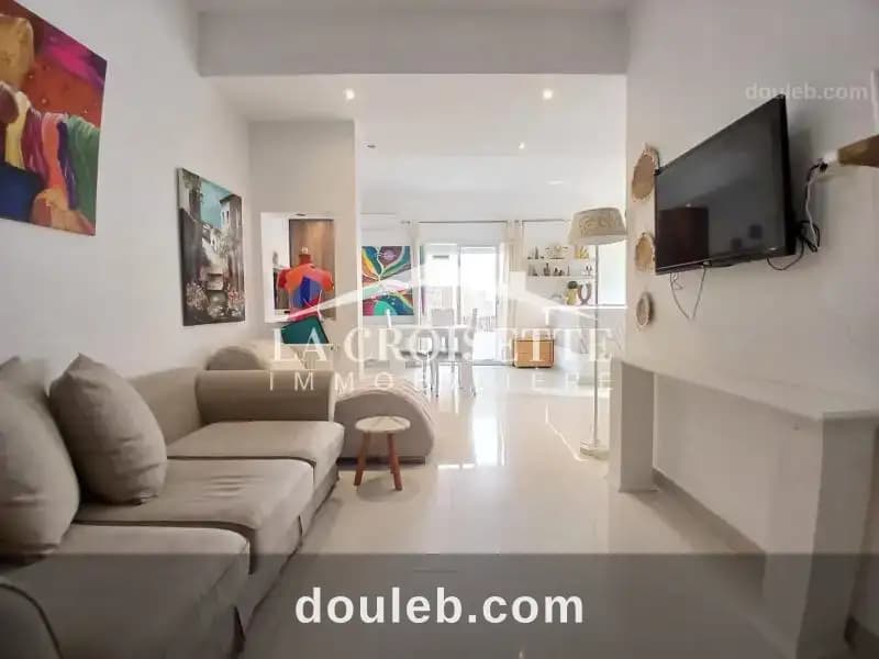 Appartement s1 meublé à la marsa mal0479 à Tunis