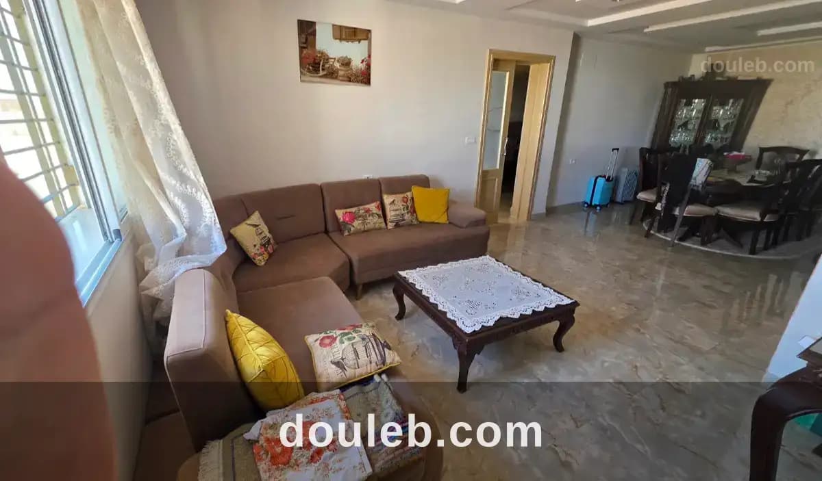Appartement meublé s3 sur rue principal parcjardin à Sfax