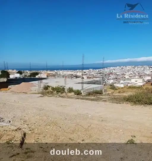 Un terrain titré vue mer à hay elwaha bizerte à Bizerte