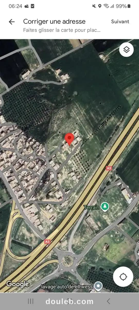 Terrain pour construire à Manouba