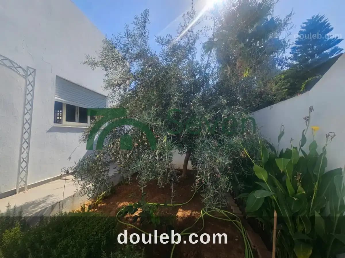 Une villa s3 meublée à la soukra - Miniature 5
