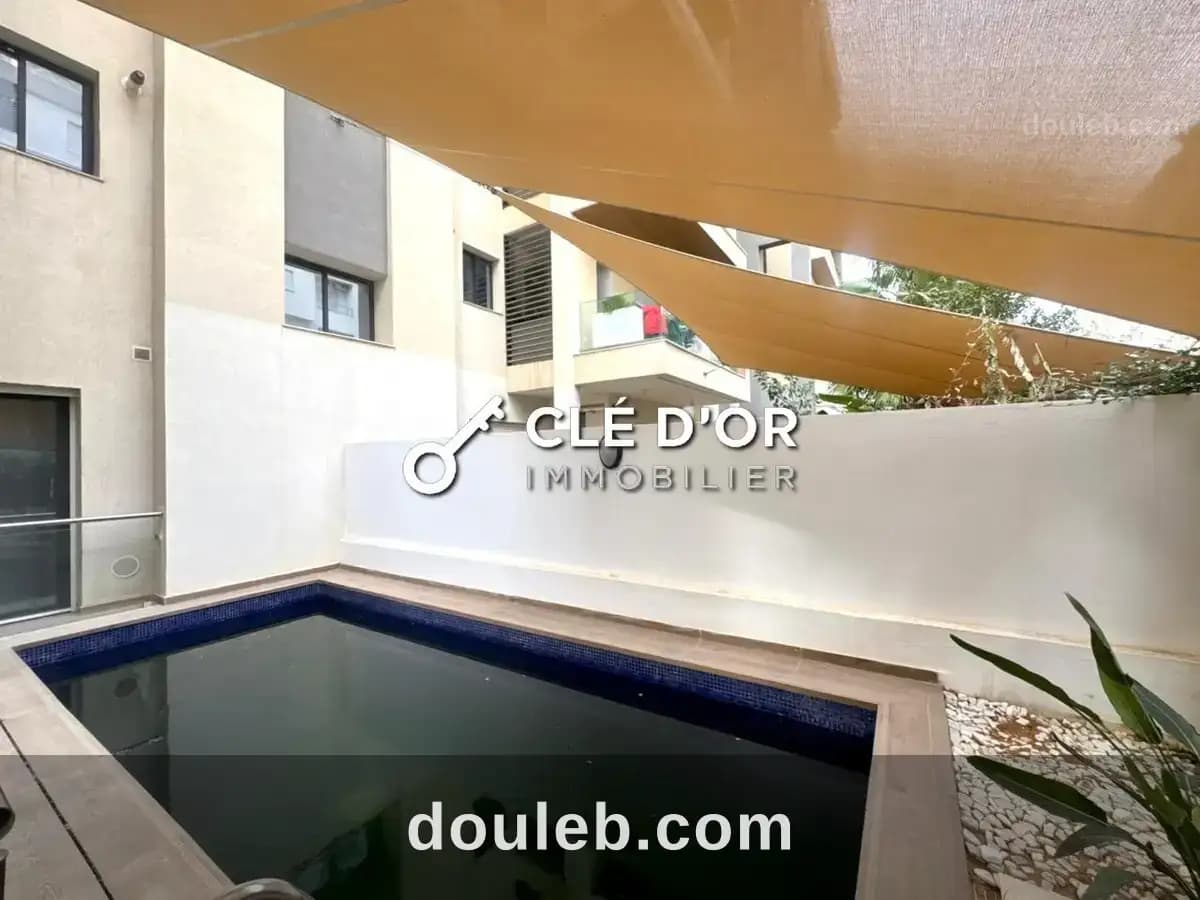 Un s3 avec piscine au jardin de carthage - Photo 1