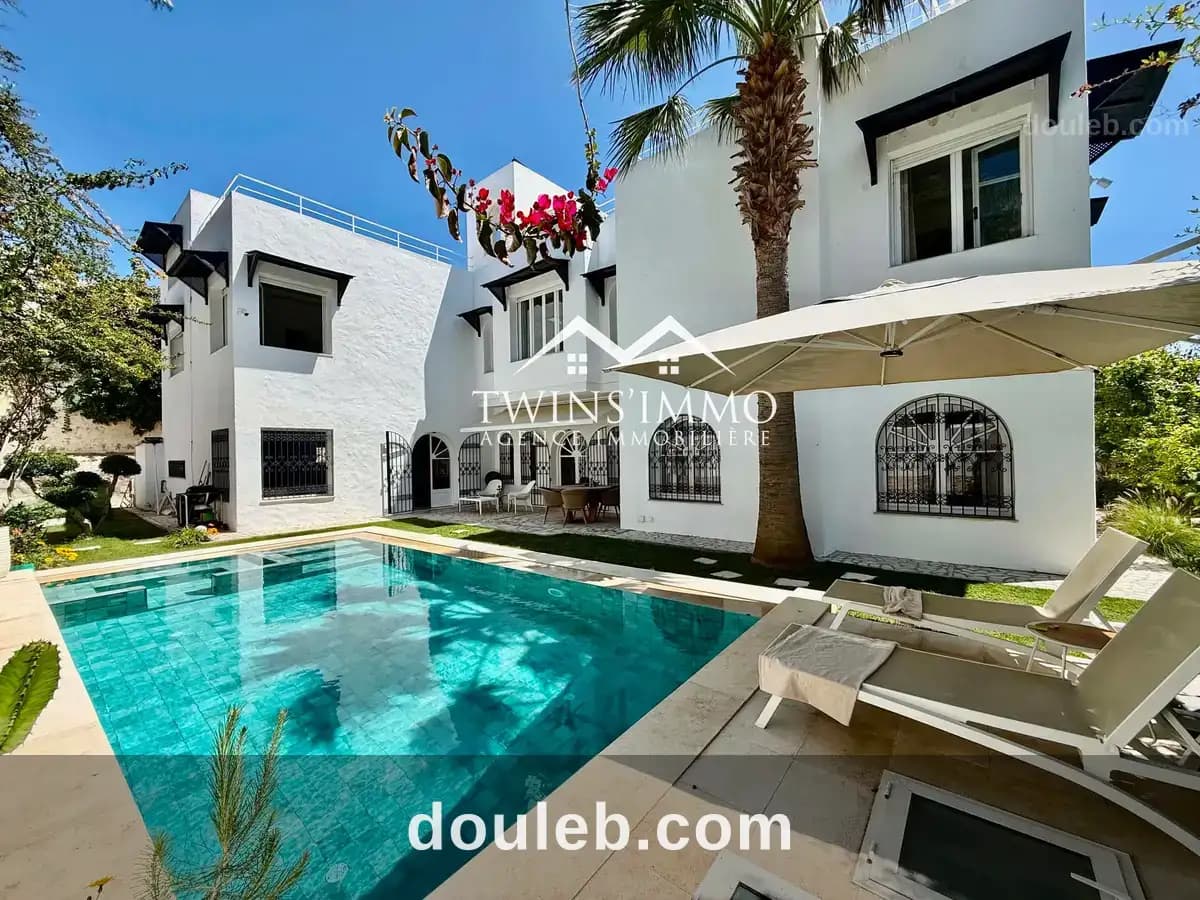 Magnifique villa rénovée à gammarth supérieur - Photo 1