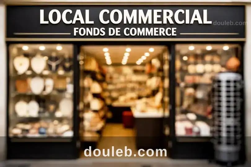Local commercial prés rempoint siab à khzema ouest - Photo 1