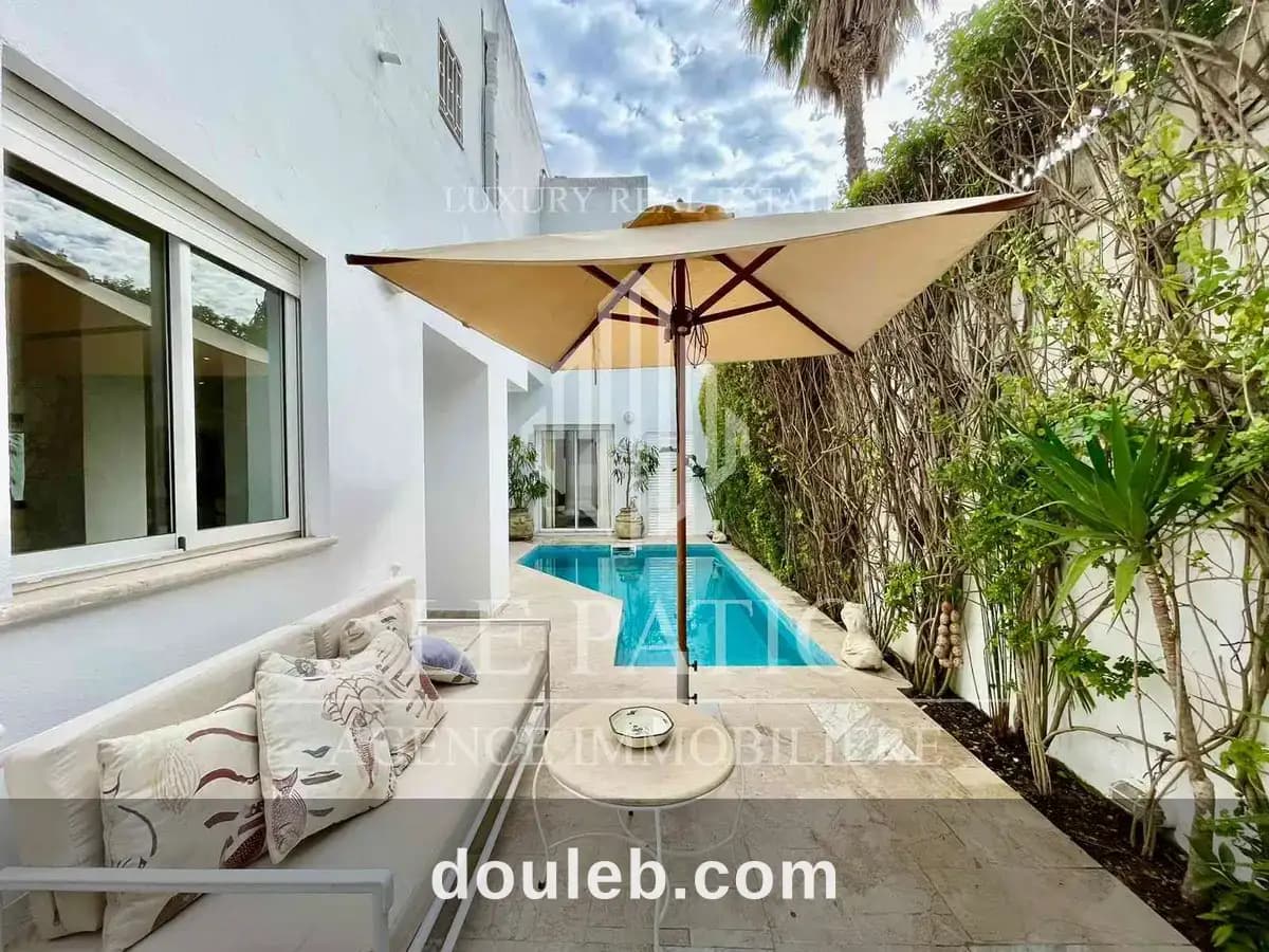 Villa s3 meublée a carthage - Photo 1