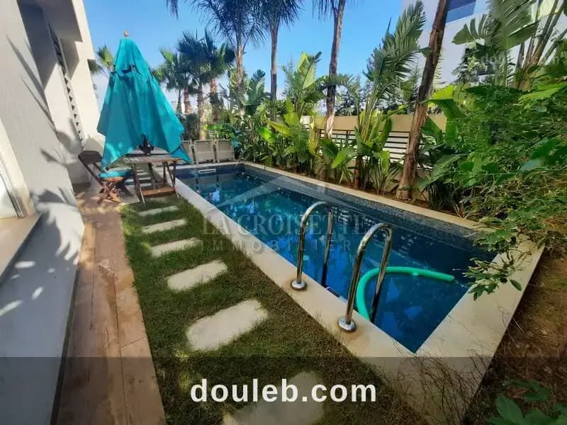 Appartement s4 meublé avec piscine à la marsa - Photo 1