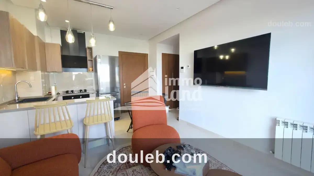 Appartement s1 meublé avec terrasse à la soukra - Photo 1