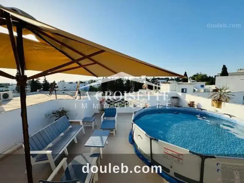 Appartement s3 meublé avec piscine à la marsa - Photo 1