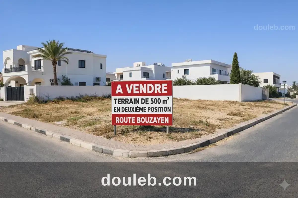 Opportunité 500 m2 à trik bouzayen km 8 - Photo 1