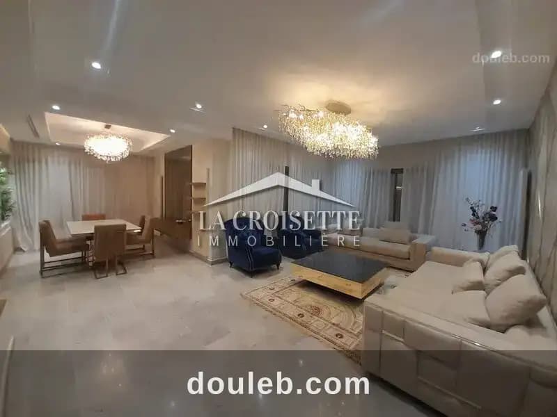 Duplex s3 meublé aux jardins de carthage mdl0510 à Tunis