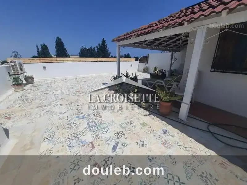 Duplex s2 meublé à la marsa zdl0460 à Tunis