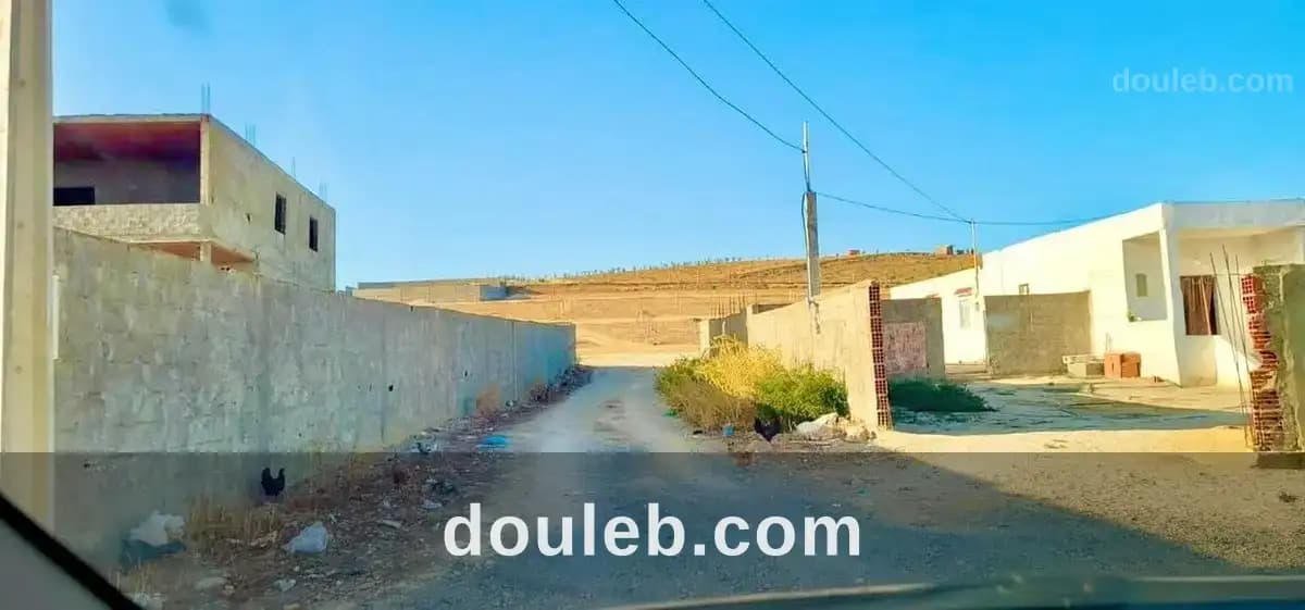 Terrain 222m2 a sidi thabet prix 48800dt à Ariana