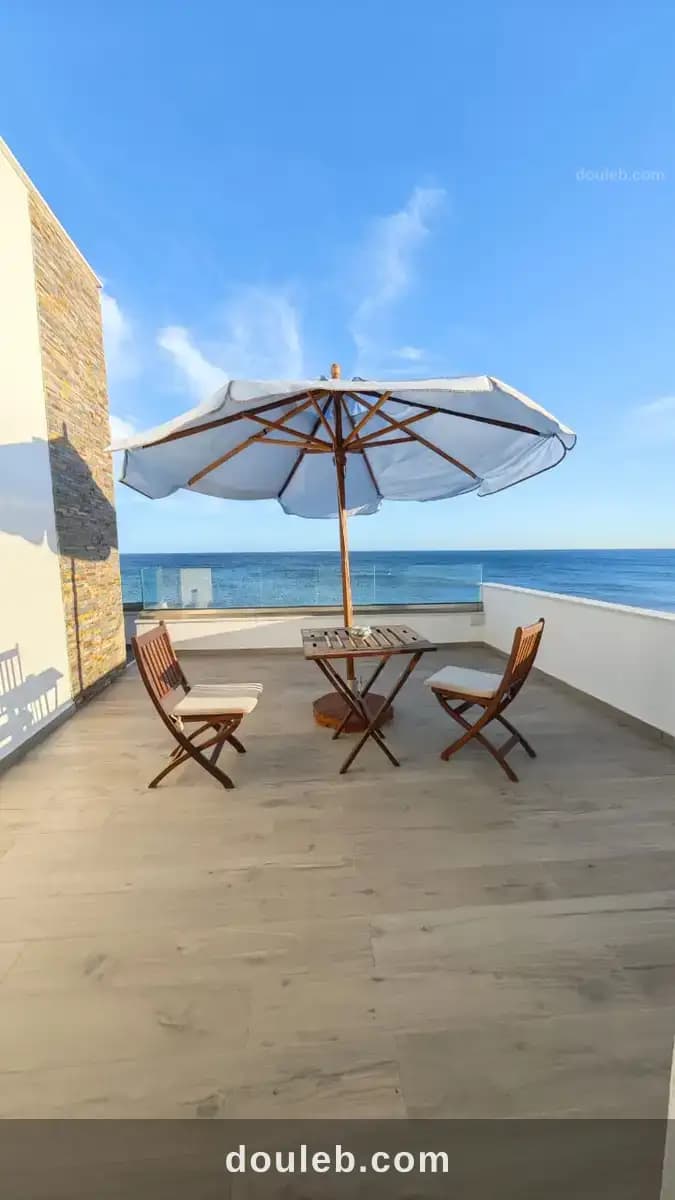 Appartement avec magnifique vue de mer à kélibia à Nabeul