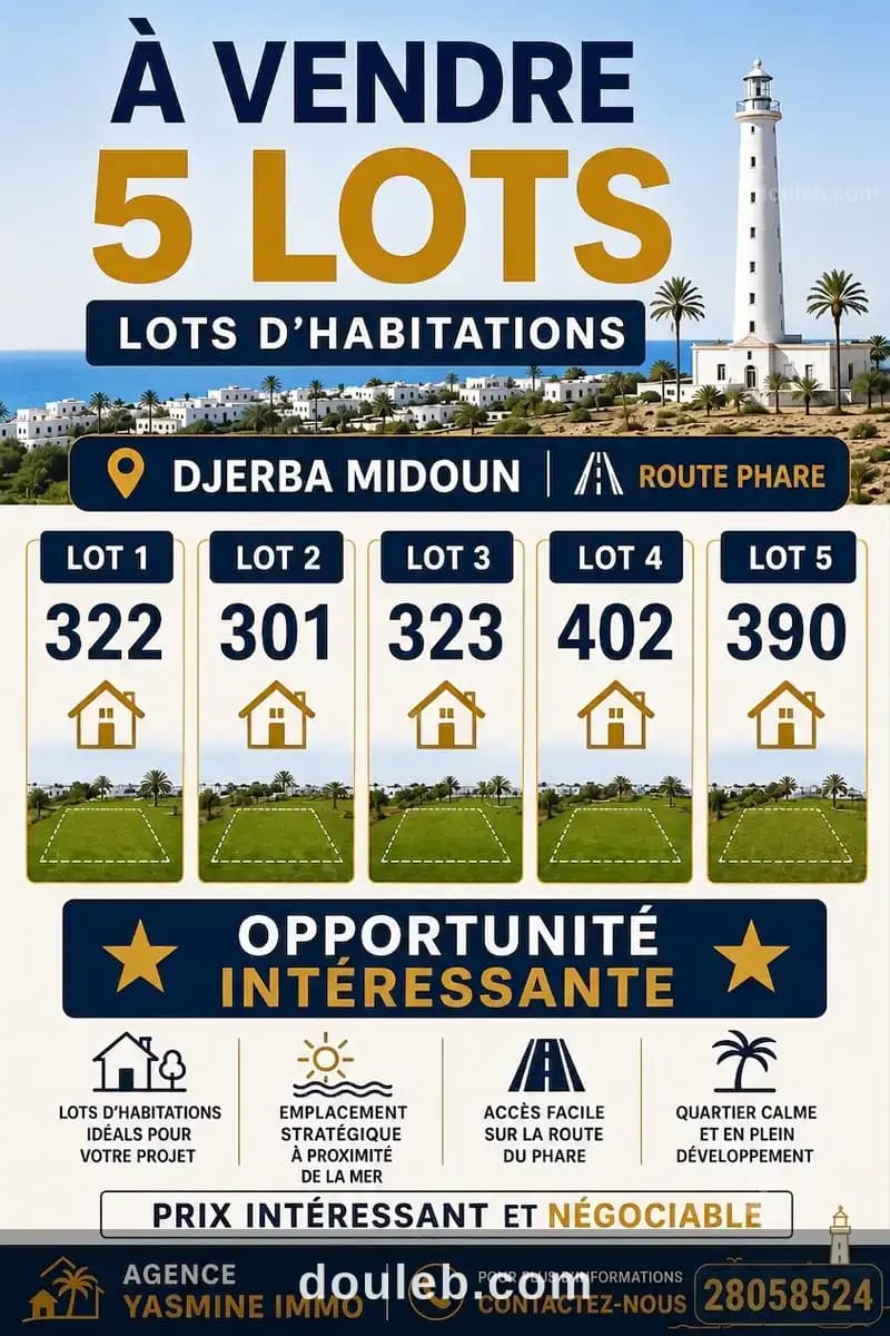 5 lots d'habitations - Photo 1