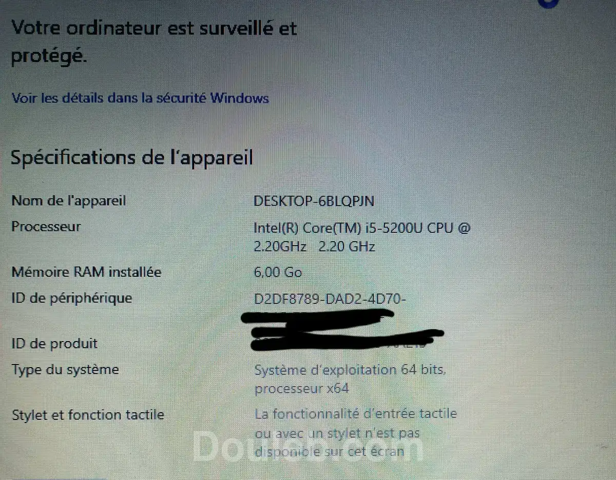 Pc hp état comme neuf - Miniature 3