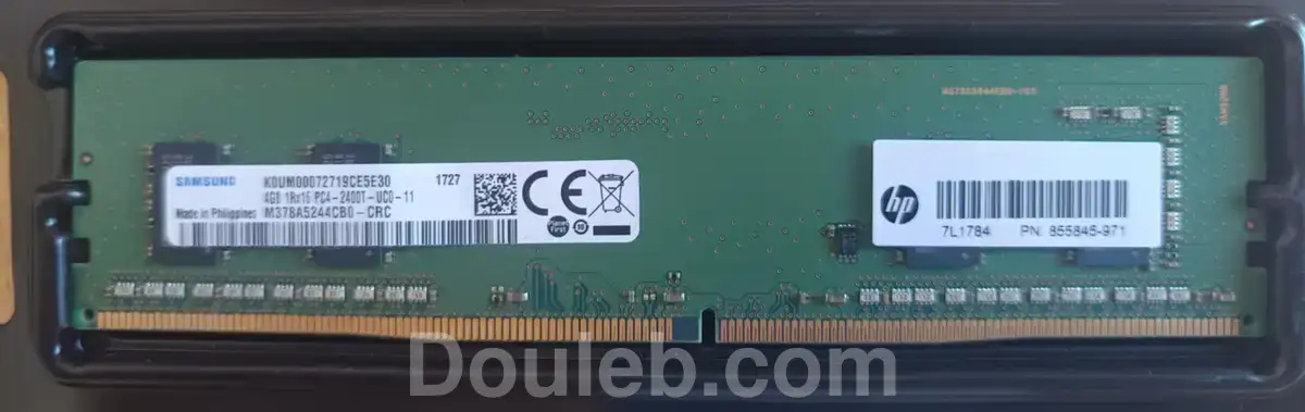 Samsung barrettes ram 4gb ddr4 2400mhz