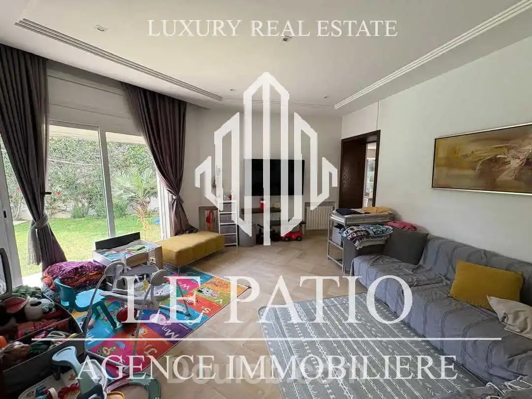 Villa s4 a ain zaghouan avec piscine et jardin - Miniature 5