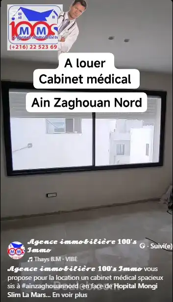 Cabinet à la marsa en face monji slim - Miniature 3