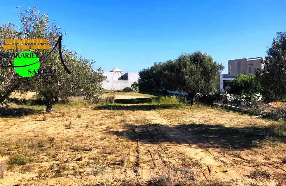 Terrain 406m vue de mer à koussour gharnata - Miniature 2