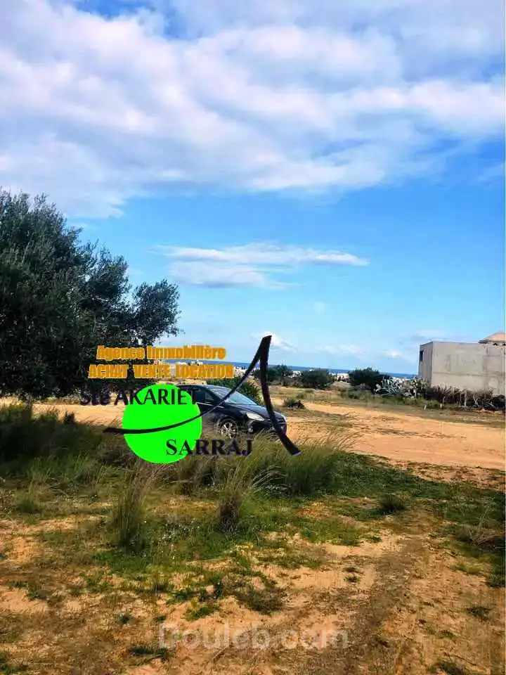 Terrain 406m vue de mer à koussour gharnata - Miniature 5