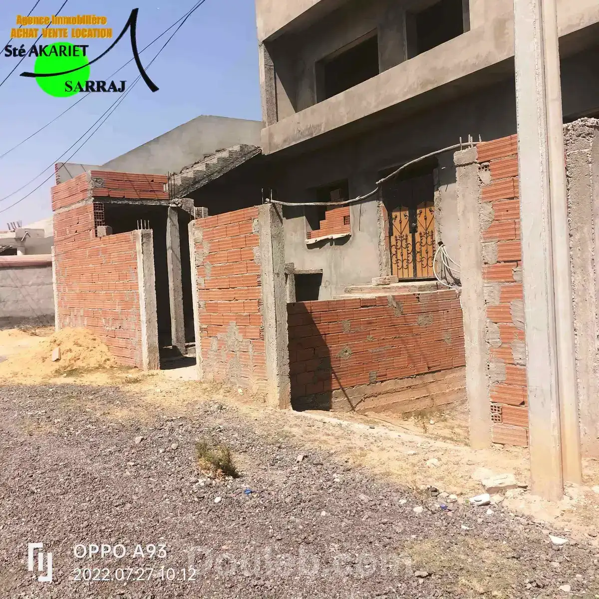 Villa inachevé rdc et 1ér étage à akouda - Miniature 5