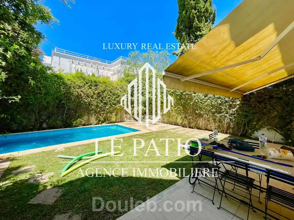 Villa a la marsa avec jardin et piscine - Miniature 2