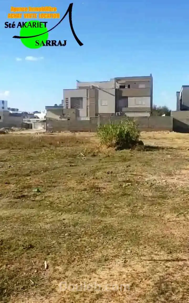 Terrain approuvé 344m zone des villas à akouda - Miniature 2