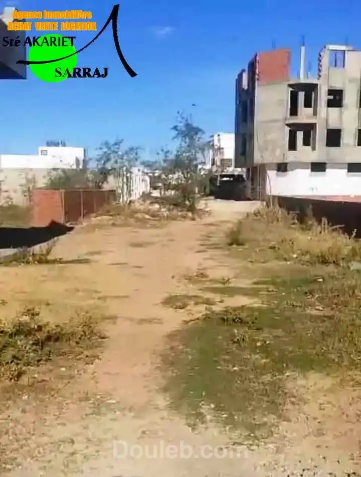 Terrain approuvé 344m zone des villas à akouda - Miniature 3