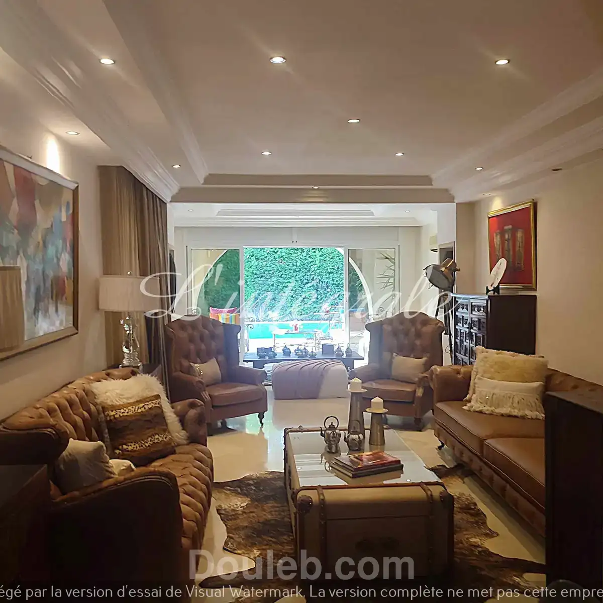 Superbe villa avec piscine vide ou meublé - Miniature 6