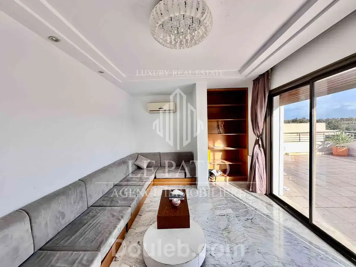 Appartement s1 meuble a la marsa avec terrasse - Miniature 3