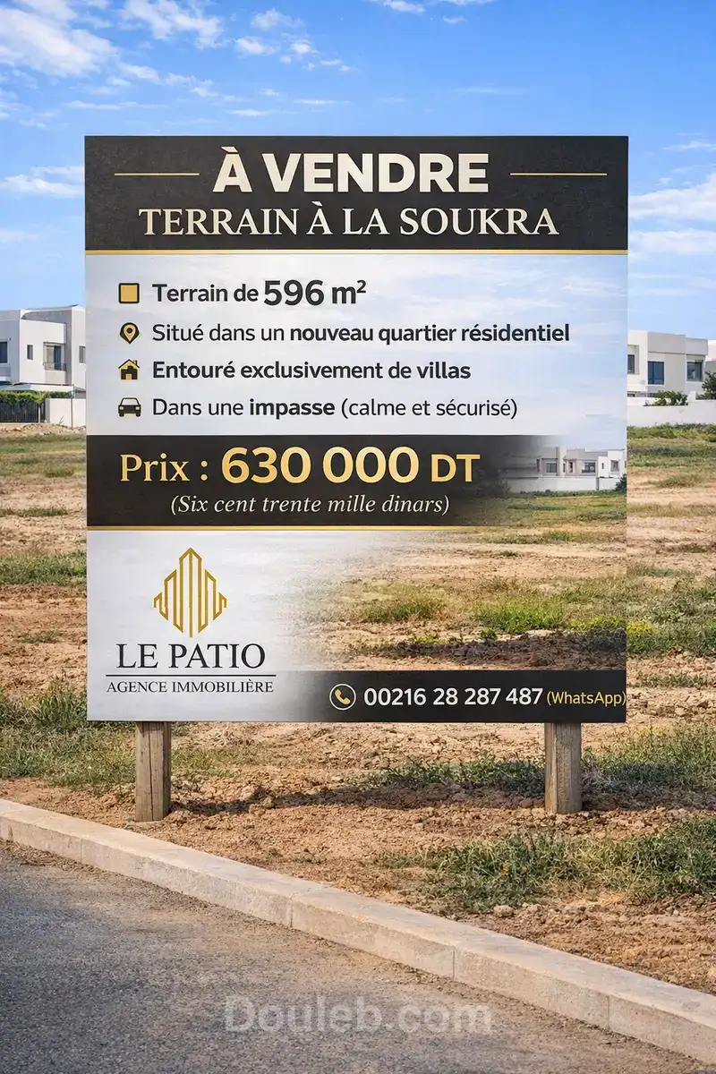 Votre futur projet commence ici terrain a lasoukra