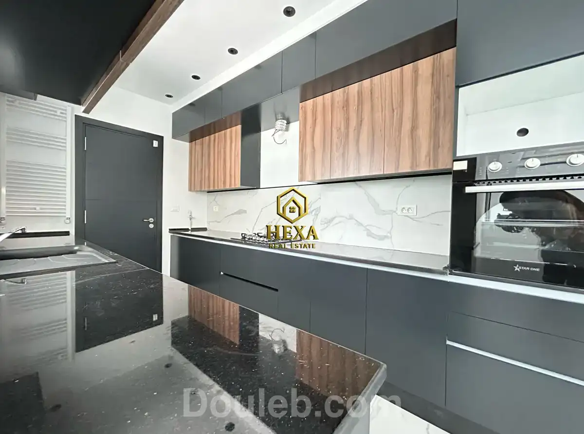 Duplex s3 avec piscine à la soukra - Miniature 2