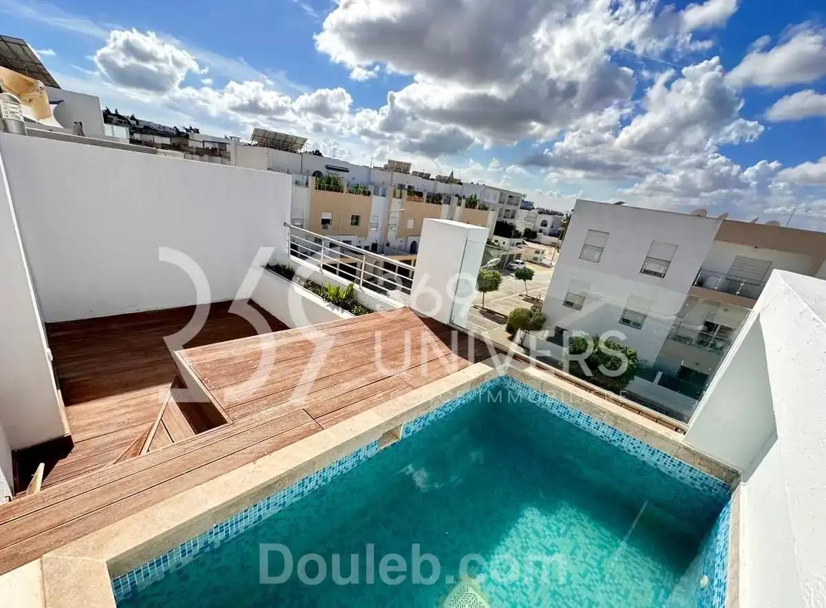 Triplex avec piscine à gammarth ref rd048 - Miniature 2