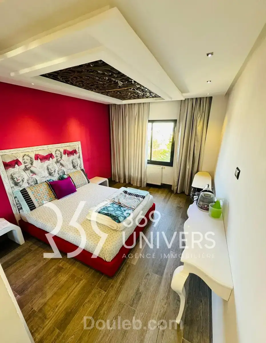 Duplex meublé avec vue sur mer à gammarth - Miniature 5