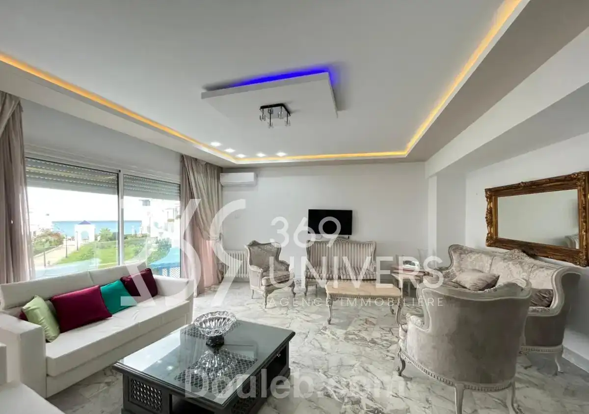 Duplex avec vue sur mer à gammarth ref rd057 - Miniature 2