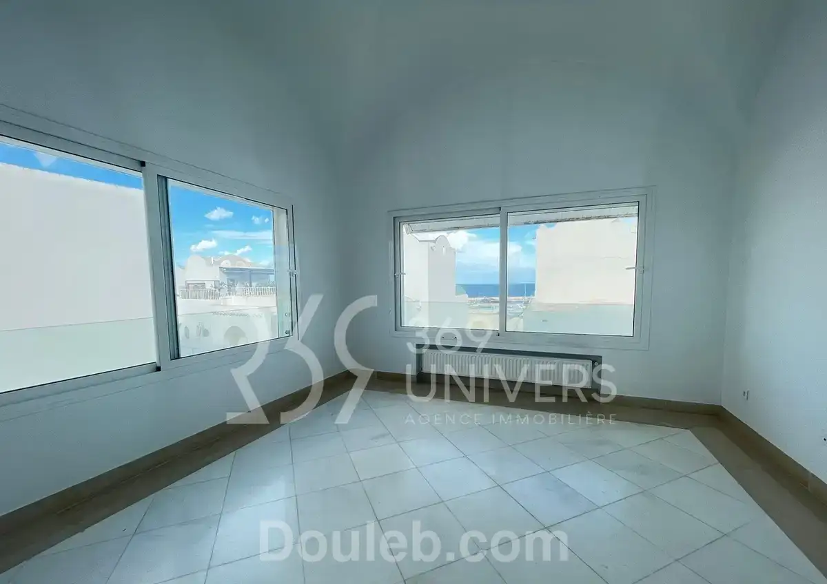 Duplex avec vue sur mer à gammarth ref rd050 - Miniature 5