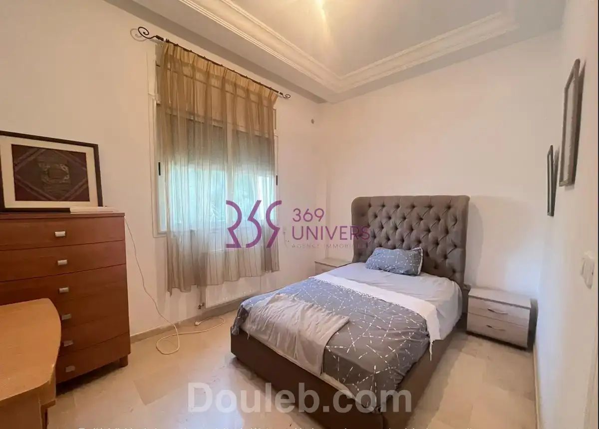 Appart meuble s3 a la marsa ref ra004