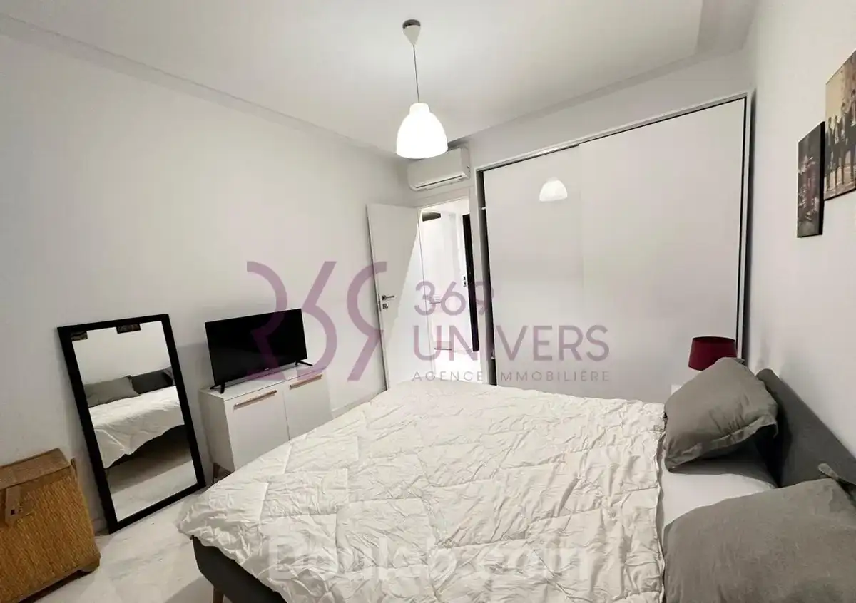 Appartement avec balcon à la marsa ref ra027 - Miniature 2