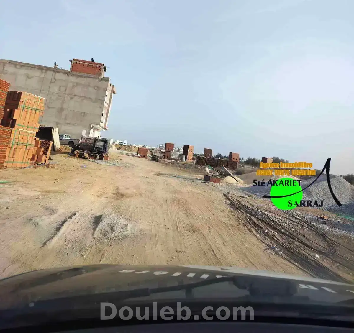 Terrain 349m vue de mer à koussour gharnata - Photo 1