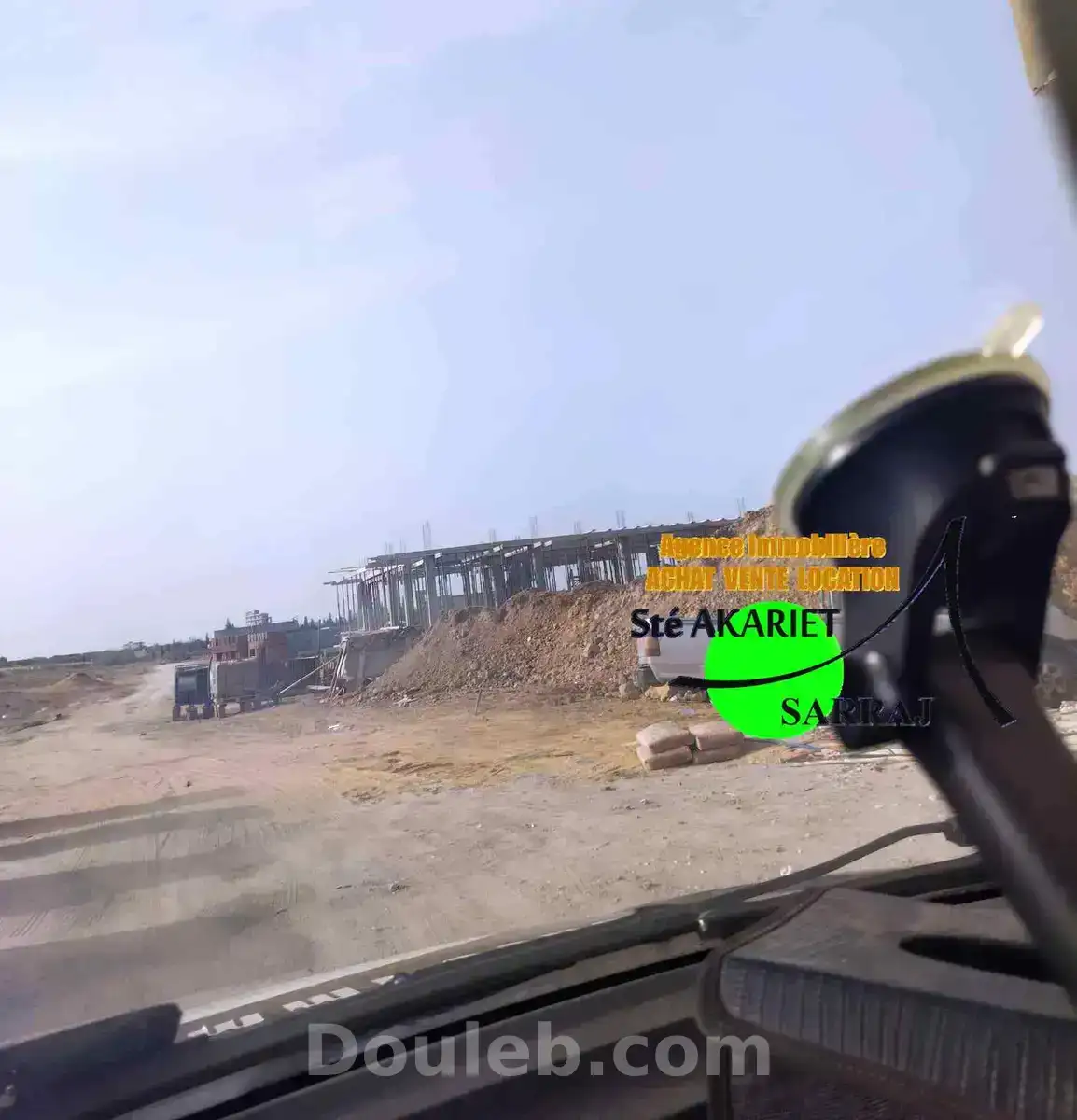 Terrain 349m vue de mer à koussour gharnata - Miniature 2