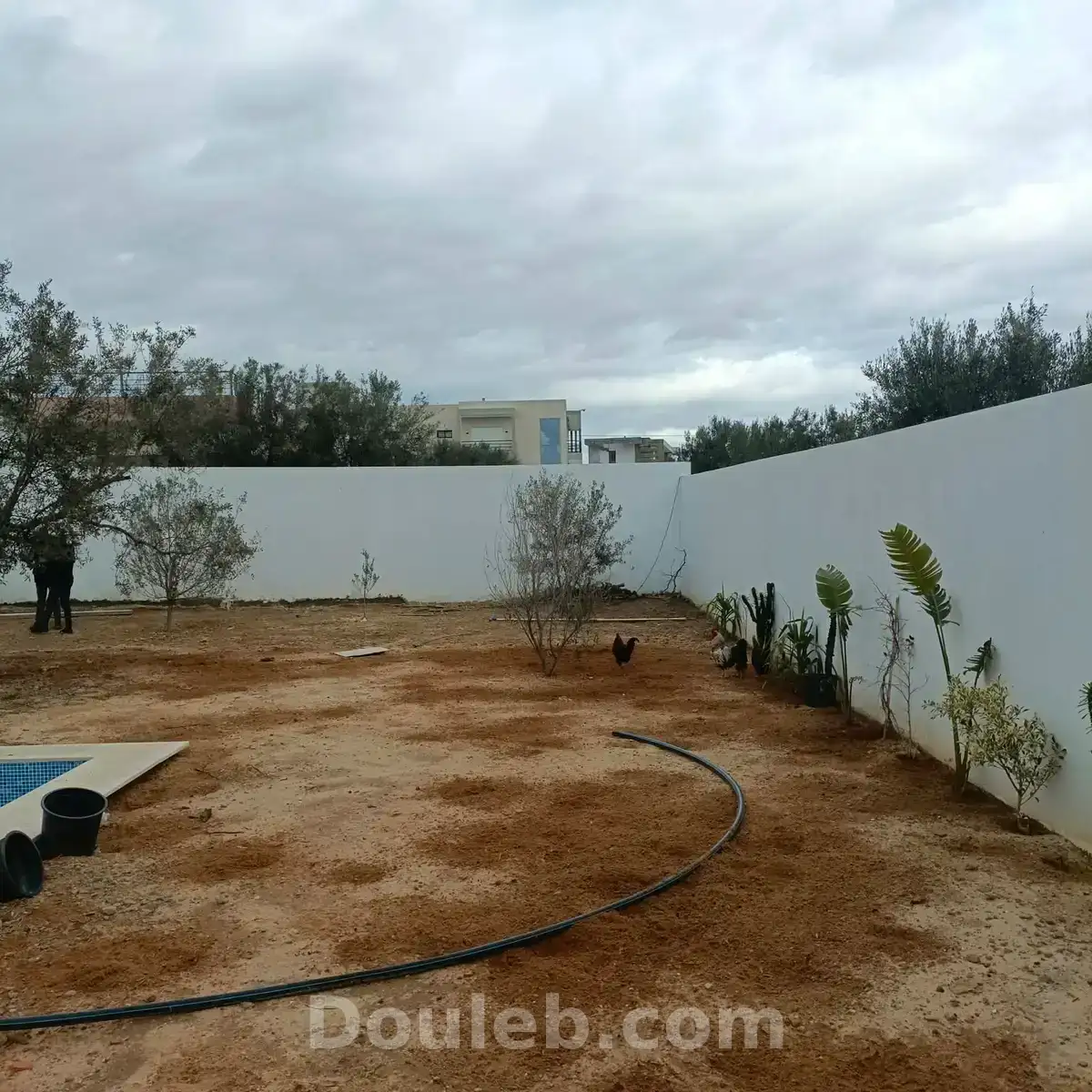 Av villa 650m finie à hammamet sud - Miniature 3