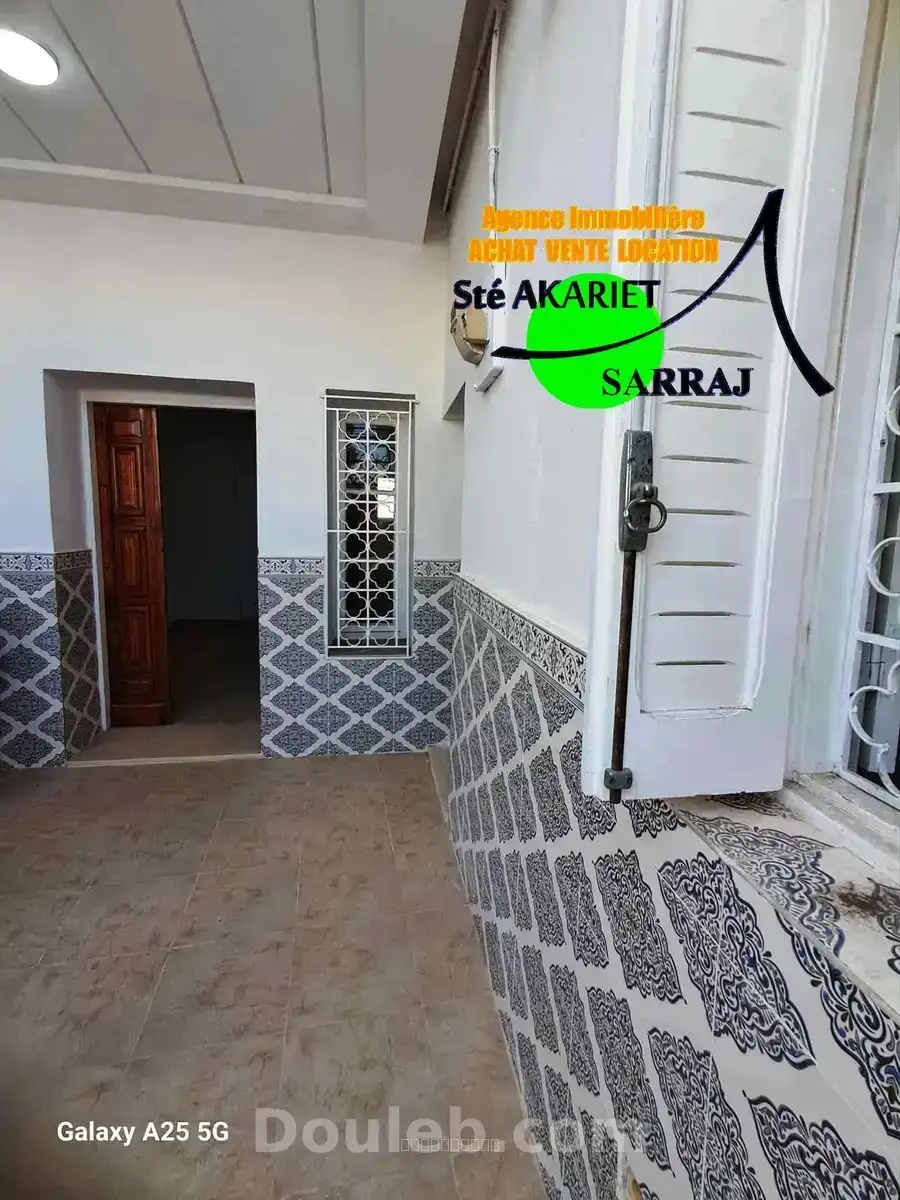 Maison rdc pas loin de municipalité hammem sousse - Miniature 5