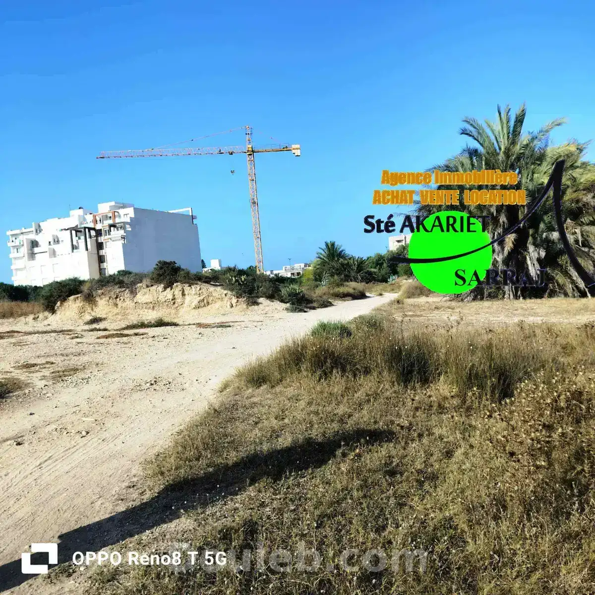 Lot 1636m en face mosquée omar el farouk kantaoui - Miniature 2