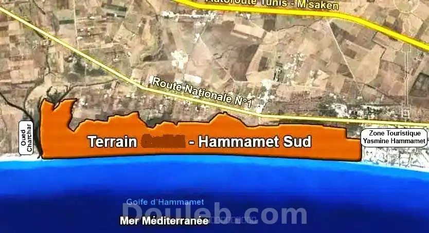 Des terrains différent superficie yasmine hammamet - Photo 1