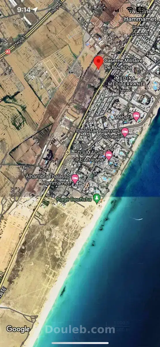 Des terrains différent superficie yasmine hammamet - Miniature 3