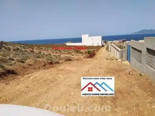 Terrain de 2000m2 a la mer el haouaria - Miniature 4