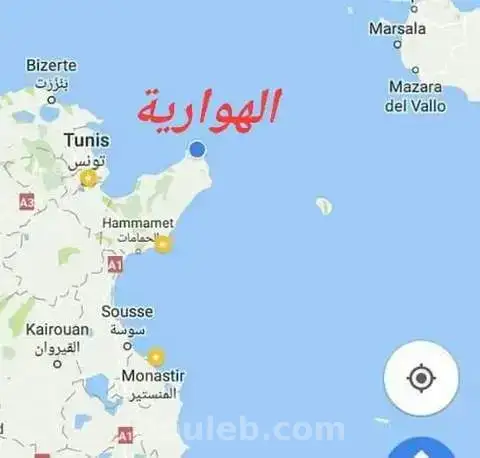 Terrain a la plage de 301m2 a la plage el haouaria - Miniature 5