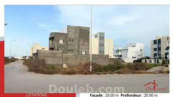 Terrain de 400m2 à 670 tnd le m2 - Miniature 2