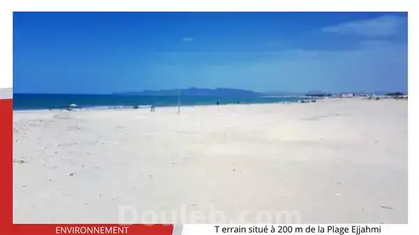 Terrain de 257 m2 de coin com résid 670 tnd le m2 - Miniature 4